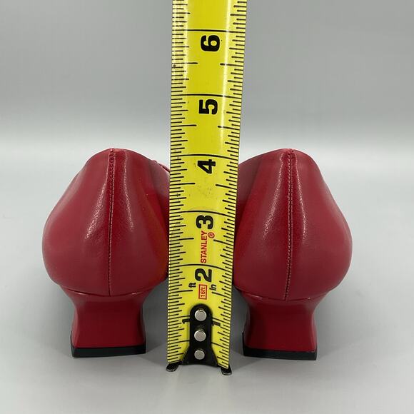 NEW Easy Spirit Women’s Waive Dress Heels Red Size 8.5M - Picture 4 of 10